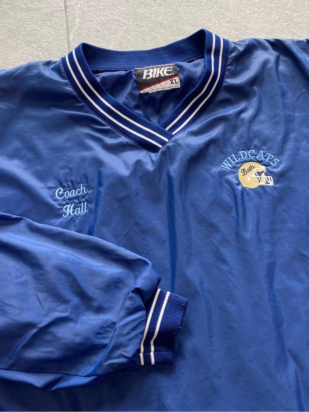 Vintage Football Windbreaker Jacket